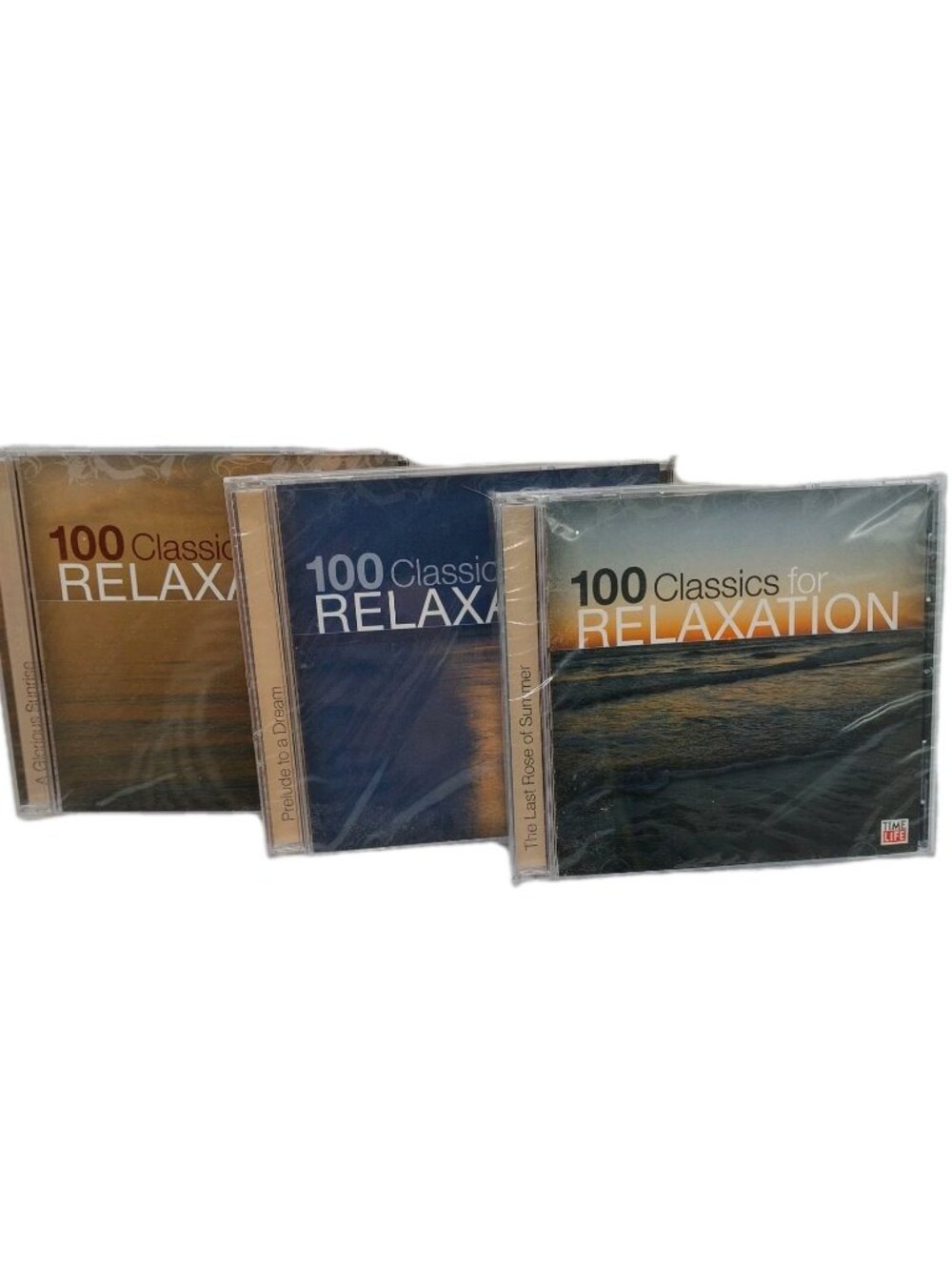 100 Classics for Relaxation The Last Rose Of Summer Dream & Sunrise Set Of 3 CDs